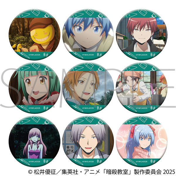 (1BOX=9)(Goods - Badge) Assassination Classroom Chara Badge Collection