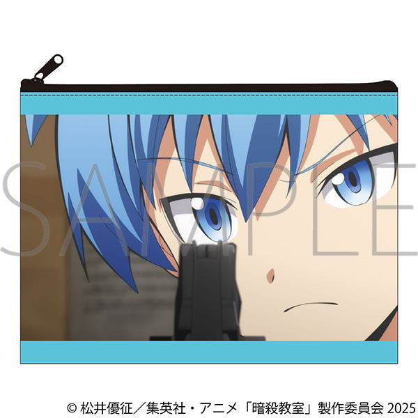 (Goods - Pouch) Assassination Classroom Flat Pouch / Nagisa Shiota