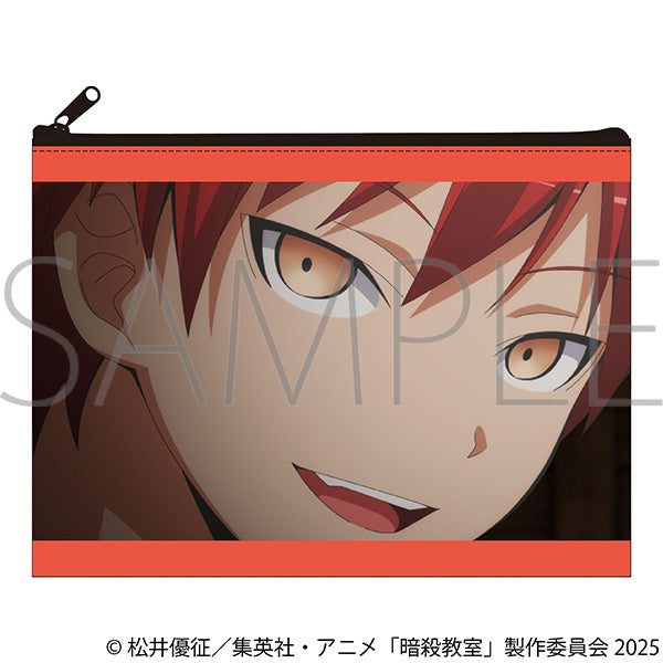 (Goods - Pouch) Assassination Classroom Flat Pouch / Karma Akabane