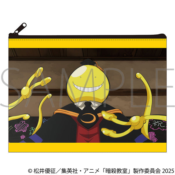 (Goods - Pouch) Assassination Classroom Flat Pouch / Koro-sensei