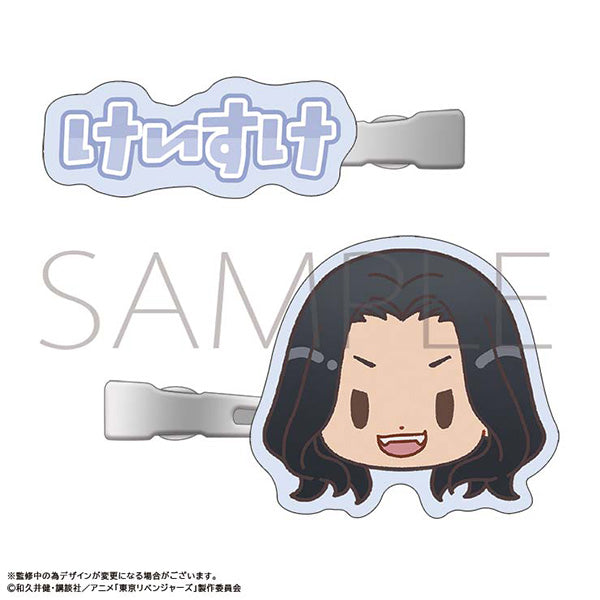 (Goods - Hair Accessory) Tokyo Revengers Hinged Barrette for Bangs / Keisuke Baji FACE