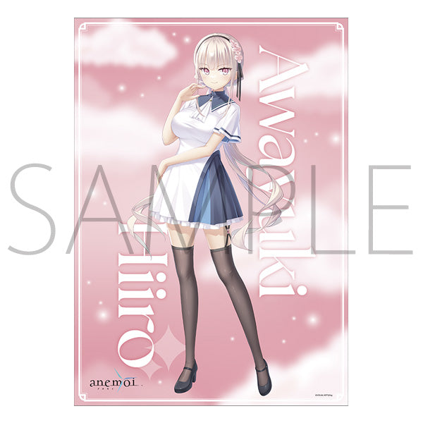(Goods - Tapestry) anemoi Clear Poster / Hiiro Awayuki