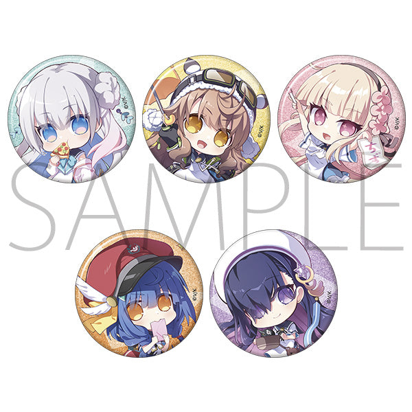 (1BOX=5)(Goods - Badge) anemoi Glitter Chara Badge Collection