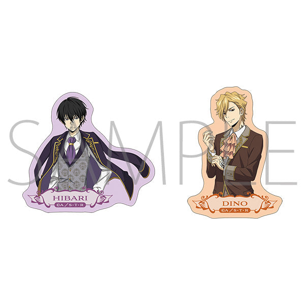 (Goods - Sticker) REBORN! Sticker Set / Kyoya Hibari & Dino (Ten Years Later) -damask code style-