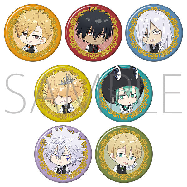 (1BOX=7)(Goods - Badge) REBORN! Chara Badge Collection / B Chibi Tailcoat Ver.
