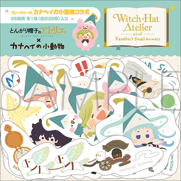 (Goods - Sticker) Witch Hat Atelier Flake Sticker Kanahei's Small Animals Collab