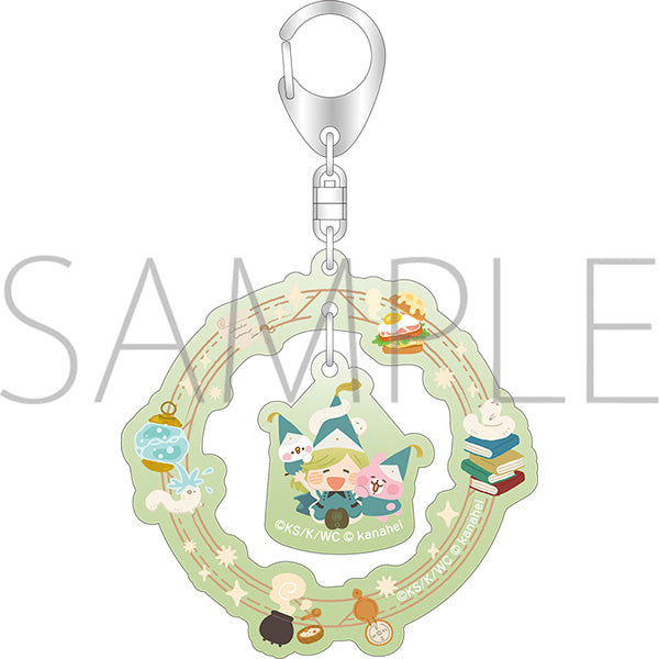 (Goods - Keychain) Witch Hat Atelier Yurayura Acrylic Keychain / Coco Kanahei's Small Animals Collab