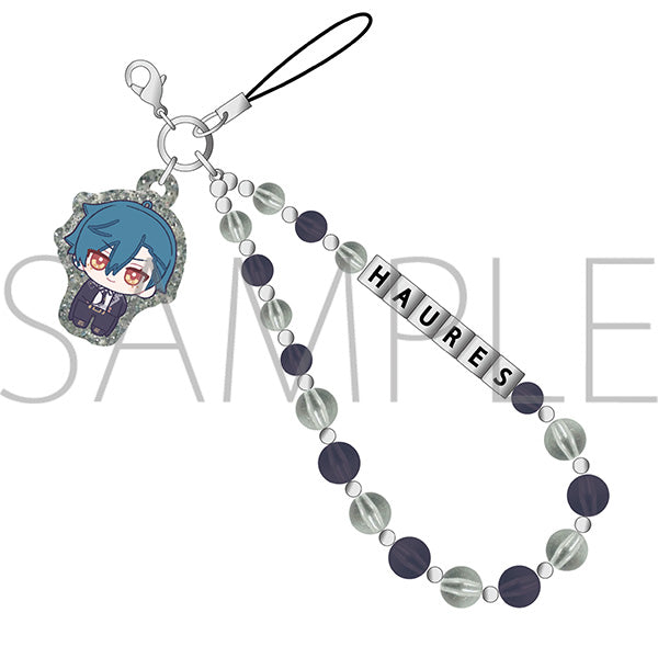 (Goods - Strap) Devil Butler with Black Cat After-school Mates Beads Strap / Haures Nui Pal Skip