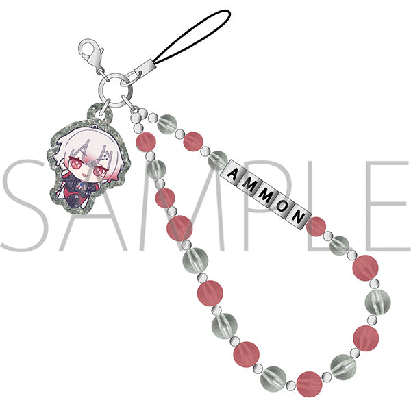 (Goods - Strap) Devil Butler with Black Cat After-school Mates Beads Strap / Ammon Nui Pal Skip