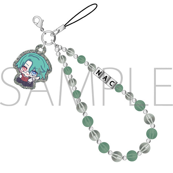 (Goods - Strap) Devil Butler with Black Cat After-school Mates Beads Strap / Nac Nui Pal Skip