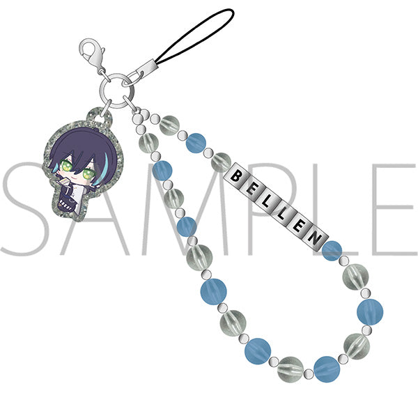 (Goods - Strap) Devil Butler with Black Cat After-school Mates Beads Strap / Bellen Nui Pal Skip