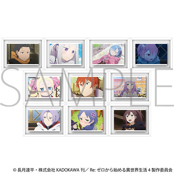 (1BOX=10)(Goods - Magnet) Re:Zero - Starting Life in Another World KomaColle Magnet