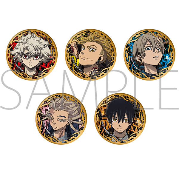(1BOX=5)(Goods - Badge) Gachiakuta Foil Stamped Chara Badge Collection