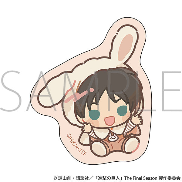 (Goods - Sticker) Attack on Titan Sticker / (Baby) Eren