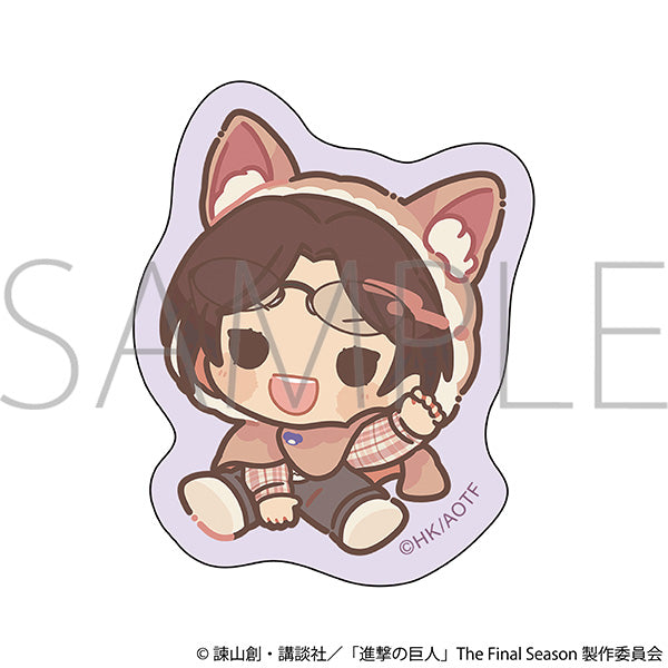 (Goods - Sticker) Attack on Titan Sticker / (Baby) Hange