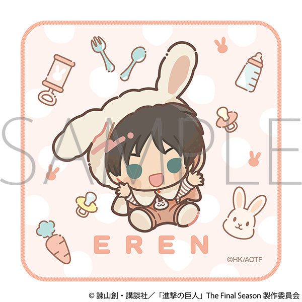 (Goods - Towel) Attack on Titan Hand Towel / (Baby) Eren