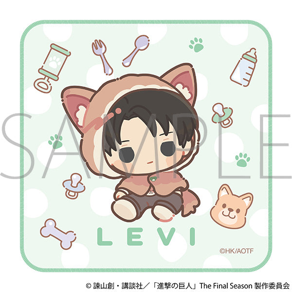 (Goods - Towel) Attack on Titan Hand Towel / (Baby) Levi