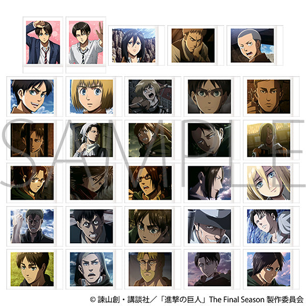 (1BOX=10)(Goods - Bromide) Attack on Titan PashaColle / Vol.2