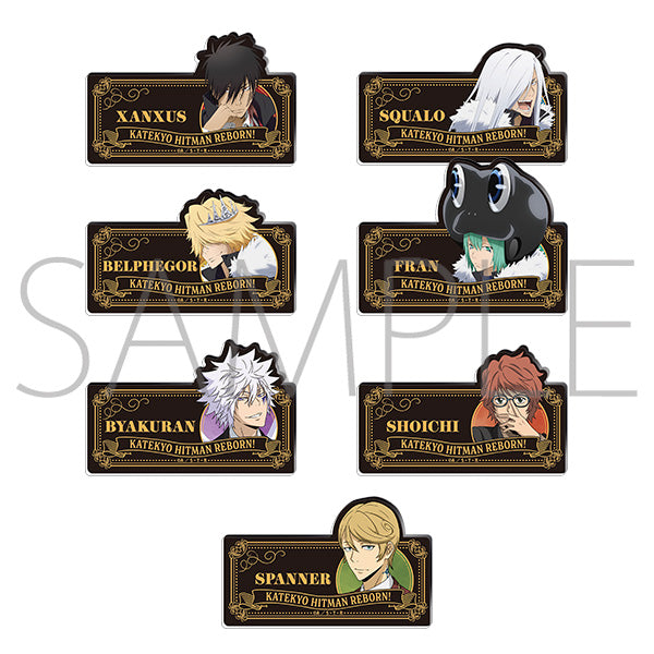 (1BOX=7)(Goods - Badge) REBORN! Onamae Badge Collection / B