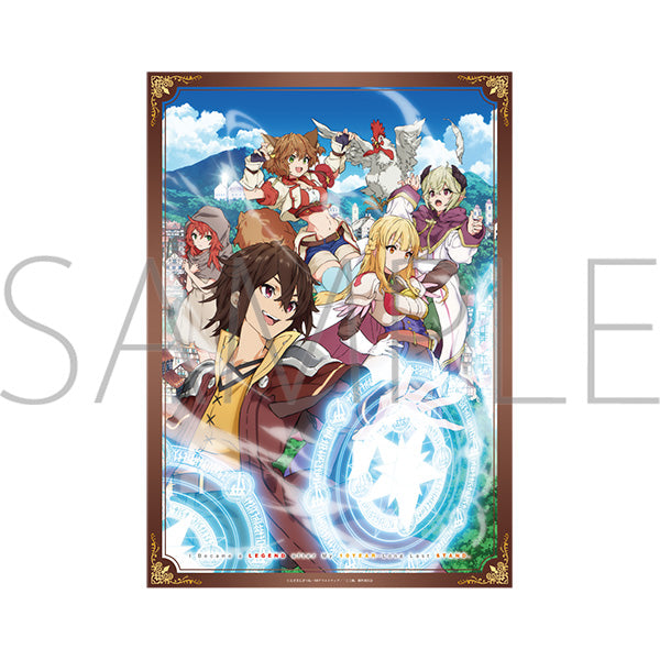 (Goods - Poster) I Became a Legend After My 10 Year-Long Last Stand A3 Clear Poster
