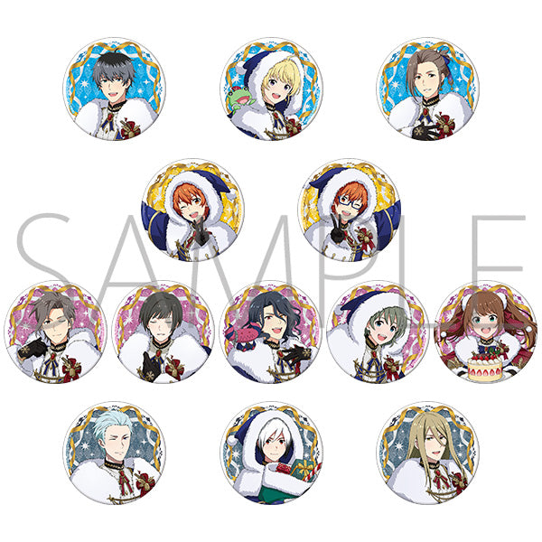 (1BOX=13)(Goods - Badge) THE IDOLM@STER SideM Glitter Chara Badge Collection / M Fes 2026 B-BOX