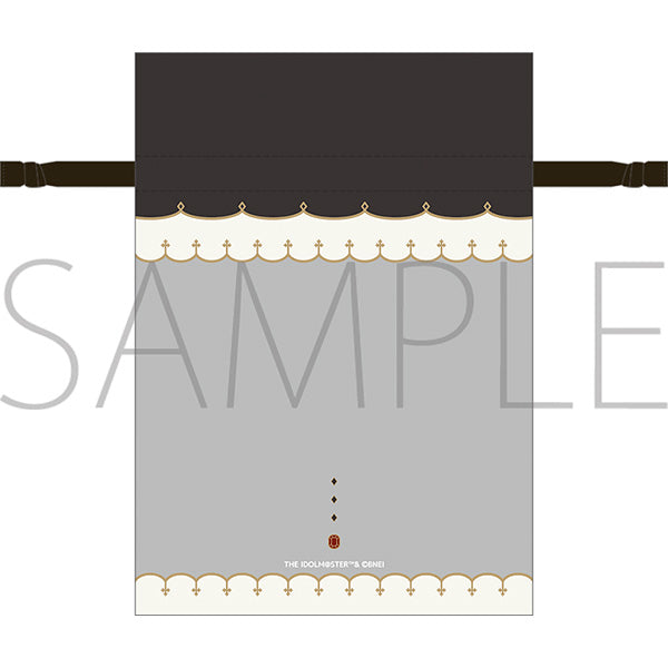 (Goods - Drawstring Pouch) THE IDOLM@STER SideM Gift Bag Style Ribbon Drawstring Pouch / Black M Fes 2026