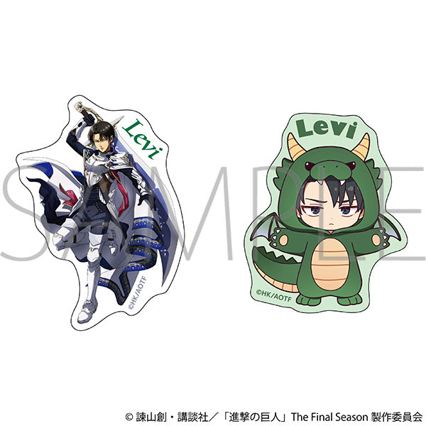 (Goods - Sticker) Attack on Titan Sticker Set / Levi