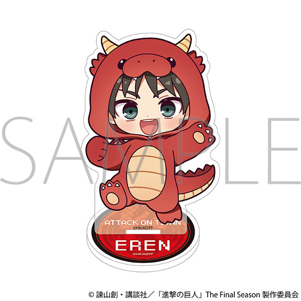 (Goods - Acrylic Stand) Attack on Titan Mini Acrylic Stand / Eren