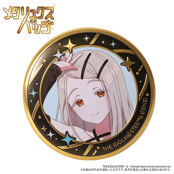 (Goods - Badge) Gakuen iDOLM@STER Metallux Badge / Hiro Shinosawa ECLIPSE LIGHT
