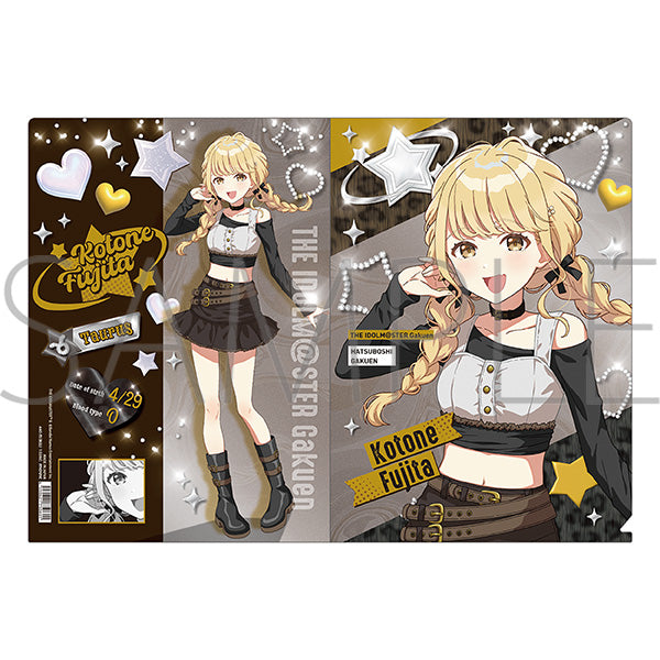 (Goods - Clear File) Gakuen iDOLM@STER Clear File / Kotone Fujita ECLIPSE LIGHT