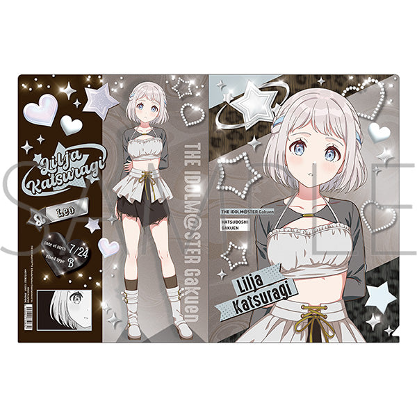 (Goods - Clear File) Gakuen iDOLM@STER Clear File / Lilja Katsuragi ECLIPSE LIGHT