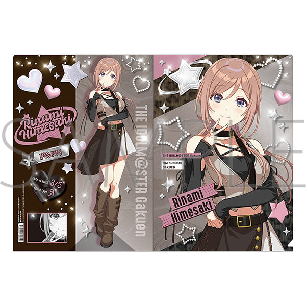 (Goods - Clear File) Gakuen iDOLM@STER Clear File / Rinami Himesaki ECLIPSE LIGHT