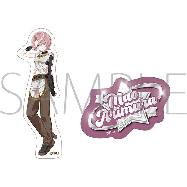 (Goods - Sticker) Gakuen iDOLM@STER Sticker Set / Mao Arimura ECLIPSE LIGHT