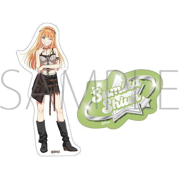 (Goods - Sticker) Gakuen iDOLM@STER Sticker Set / Sumika Shiun ECLIPSE LIGHT