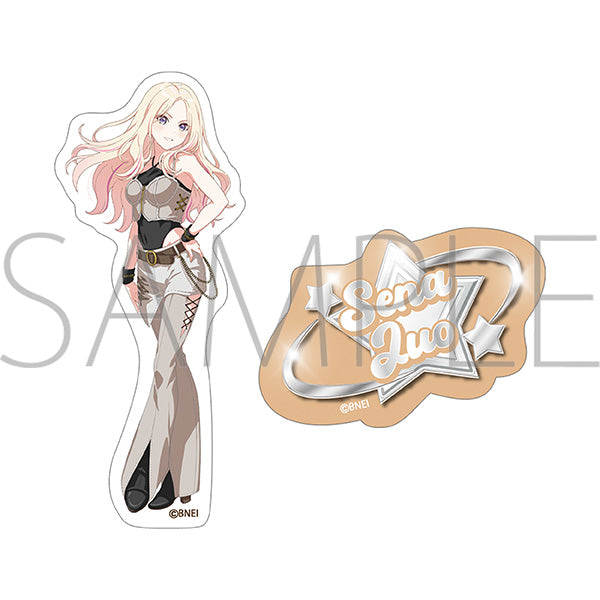 (Goods - Sticker) Gakuen iDOLM@STER Sticker Set / Sena Juo ECLIPSE LIGHT