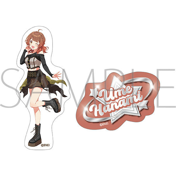 (Goods - Sticker) Gakuen iDOLM@STER Sticker Set / Ume Hanami ECLIPSE LIGHT