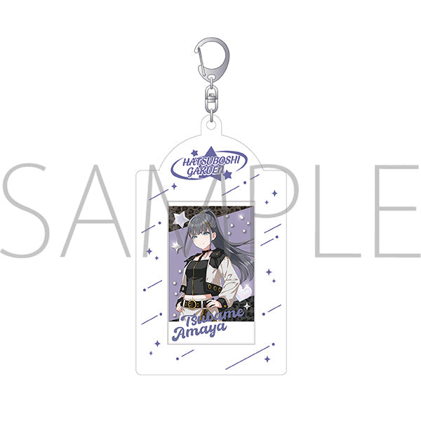 (Goods - Bromide) Gakuen iDOLM@STER Cheki & Cheki Holder Set / Tsubame Amaya ECLIPSE LIGHT