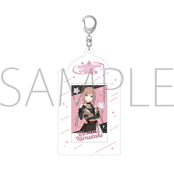 (Goods - Bromide) Gakuen iDOLM@STER Cheki & Cheki Holder Set / Rinami Himesaki ECLIPSE LIGHT