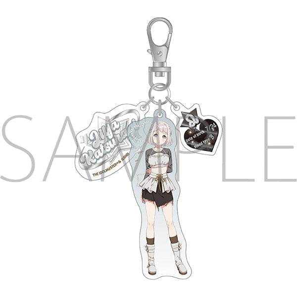 (Goods - Key Chain) Gakuen iDOLM@STER Acrylic Key Charm / Lilja Katsuragi ECLIPSE LIGHT