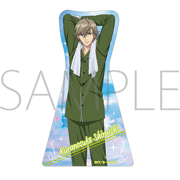 (Goods - Sticker) New Prince of Tennis Sticker / Kuranosuke Shiraishi Waking up ver.