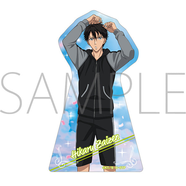 (Goods - Sticker) New Prince of Tennis Sticker / Hikaru Zaizen Waking up ver.
