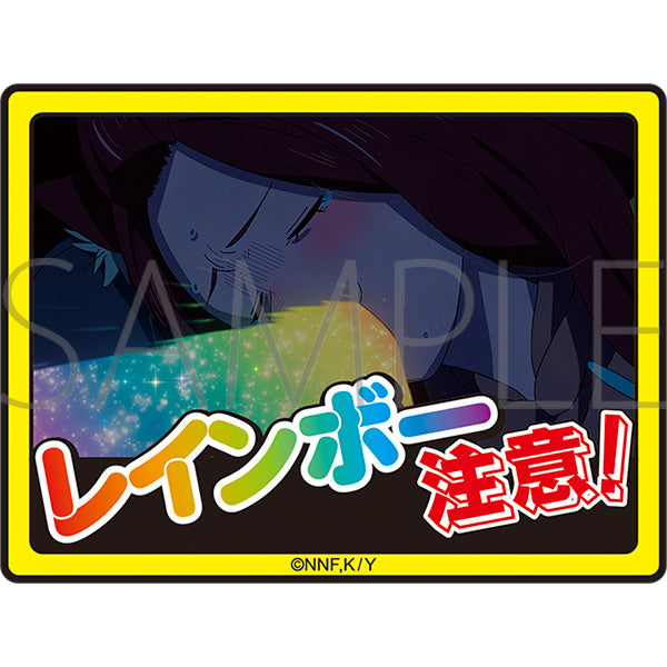 (Goods - Sticker) Chainsmoker Cat Sticker / Caution: Rainbows! Sticker