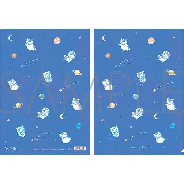 (Goods - Clear File) Natsume's Book of Friends (Natsume Yuujinchou) Nyanko Sensei Clear File / Universe