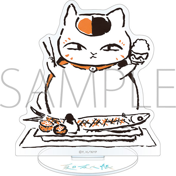 (Goods - Acrylic Stand) Natsume's Book of Friends (Natsume Yuujinchou) Nyanko Sensei Acrylic Stand / Dining
