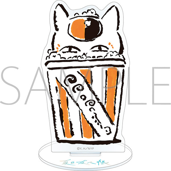 (Goods - Acrylic Stand) Natsume's Book of Friends (Natsume Yuujinchou) Nyanko Sensei Acrylic Stand / Popcorn