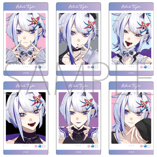 (1BOX=6)(Goods - Card) Whale Taylor Acrylic Card Collection