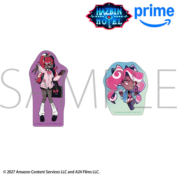(Goods - Sticker) Hazbin Hotel Sticker Set / Velvette After School