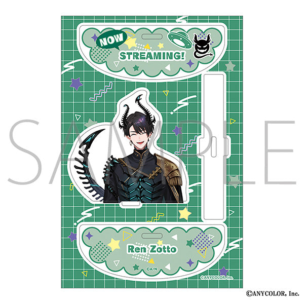 (Goods - Acrylic Stand) NIJISANJI EN Swing Acrylic Stand / Ren Zotto
