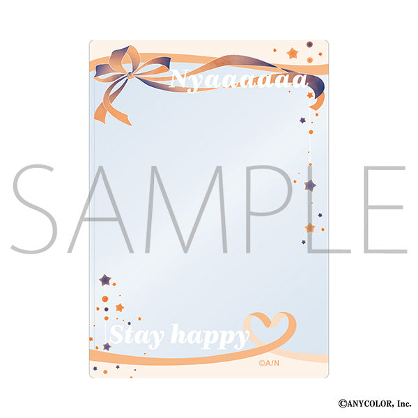 (Goods - Card Case) NIJISANJI EN Liver Famous Quote Hard Bromide Case / Millie Parfait