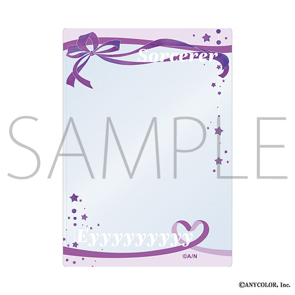 (Goods - Card Case) NIJISANJI EN Liver Famous Quote Hard Bromide Case / Shu Yamino